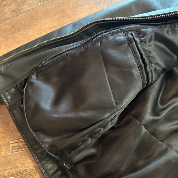 Leather motorcycle jacket lady Harley - Picture 4 of 7